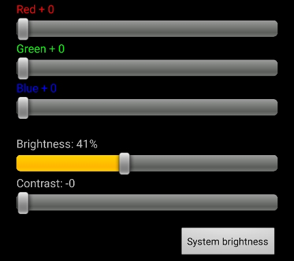 screen adjuster