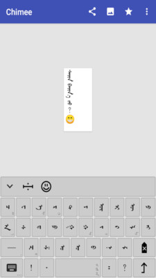 chimee蒙文软件v3.3.03