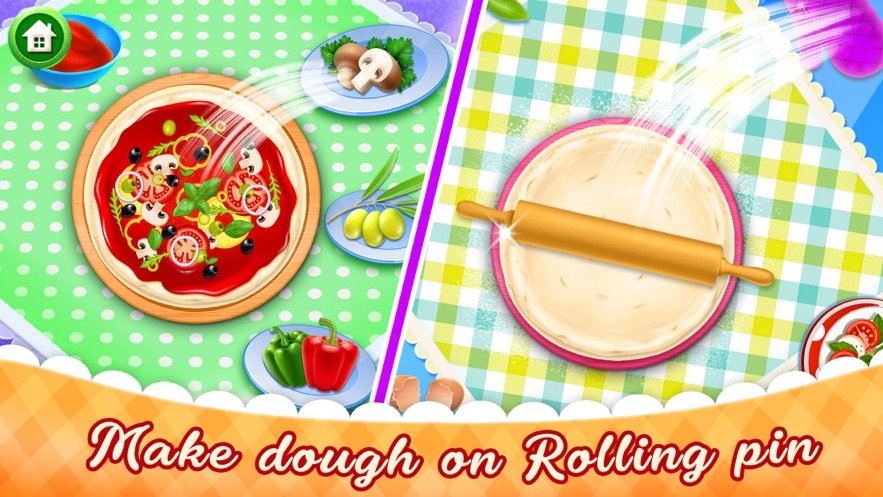 比萨面团顿饭真够面包店1