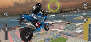 未来摩托车路驾驶1