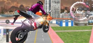 未来摩托车路驾驶2