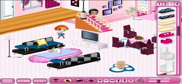 女孩玩偶房子装饰0