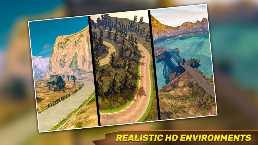 完美的卡车比赛3D2