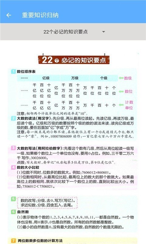 四年级上册数学助手2