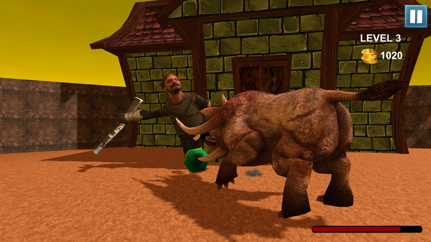 公牛怪物Crashy骑3D2