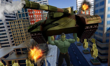 城市英雄战争机器人怪兽大战0