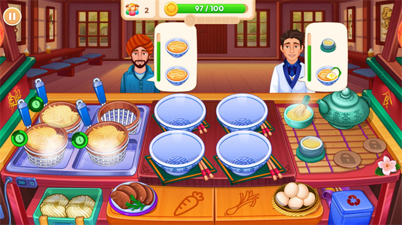 亚洲烹饪之星无限金币钻石版(Asian Cooking Star)2