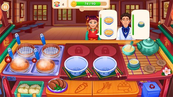 亚洲烹饪之星无限金币钻石版(Asian Cooking Star)3