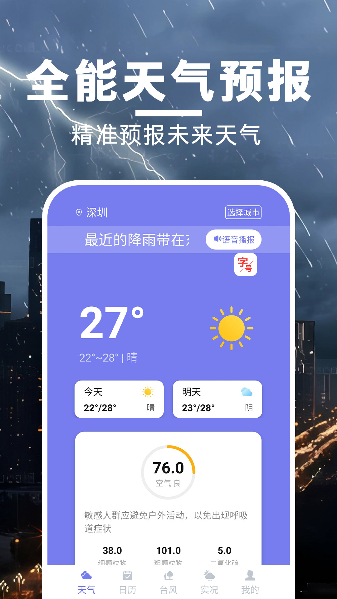 松鼠降雨预报2