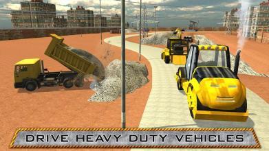 城市建设重型起重机(City Construction Road Builder)3