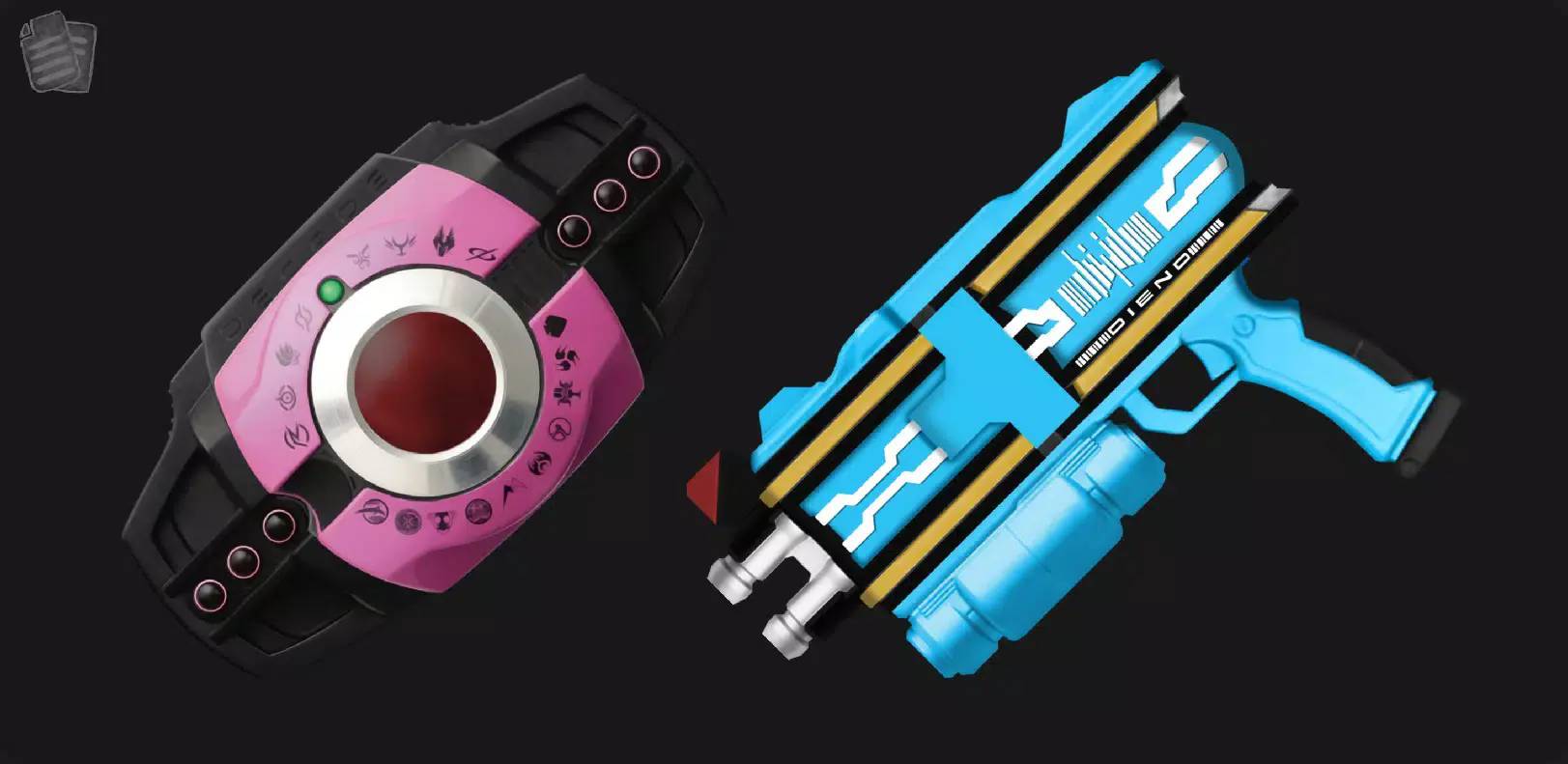 假面骑士帝骑腰带模拟器(Decade Belt All Rider Series)1