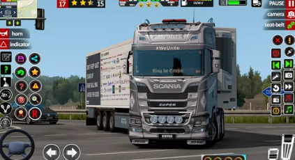 欧洲卡车运输车3d3