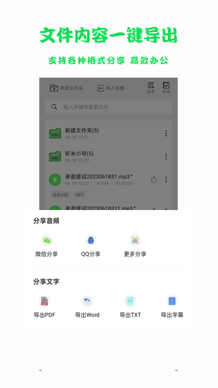 语音转文字导出2