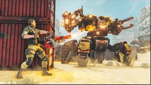 沙漠机枪手游(Desert Gunner Battlefield Machine Gun Game)2