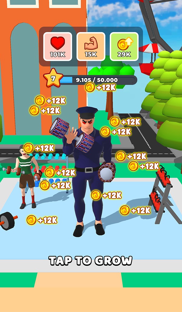 健身房放置点击器(Gym Idle Clicker Fitness Hero)1