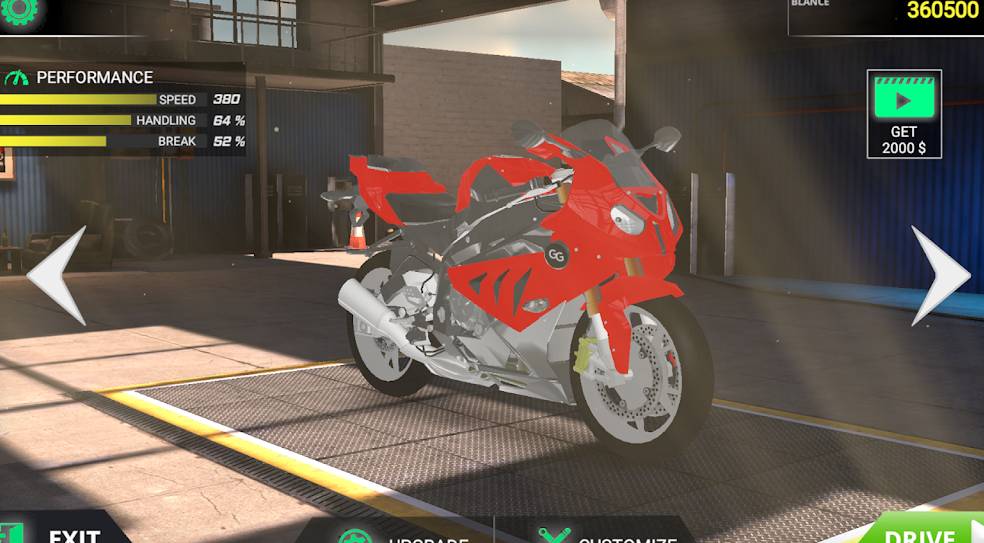 大摩托车模拟器3D2
