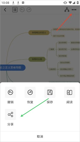 树图思维导图模版4