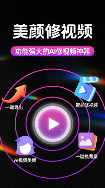 AI美颜修视频1