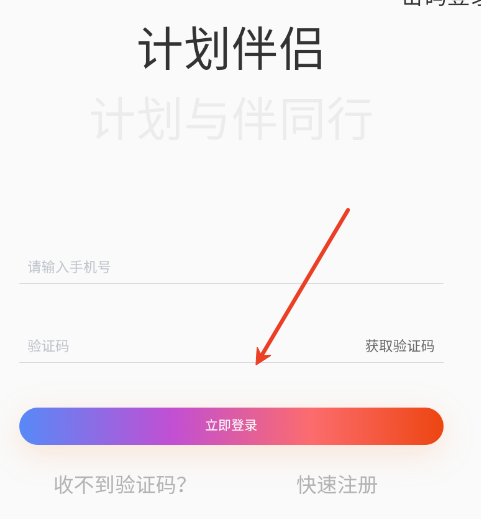 计划伴侣