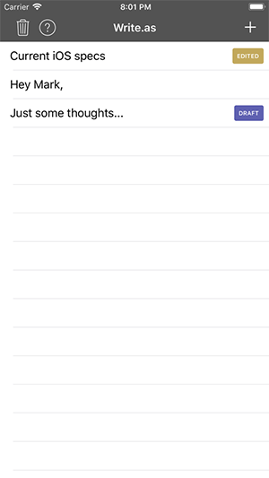 Write as Anon1