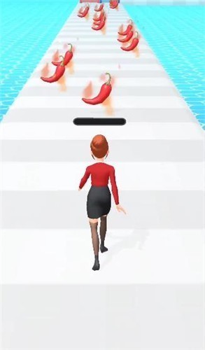 冰火女孩(hot run 3d)小游戏1