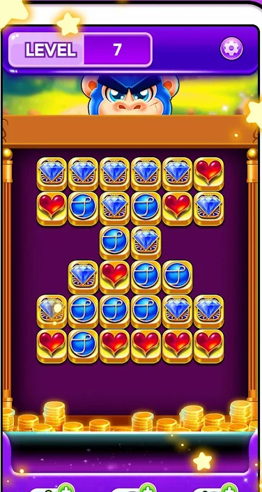 金色三重瓷砖