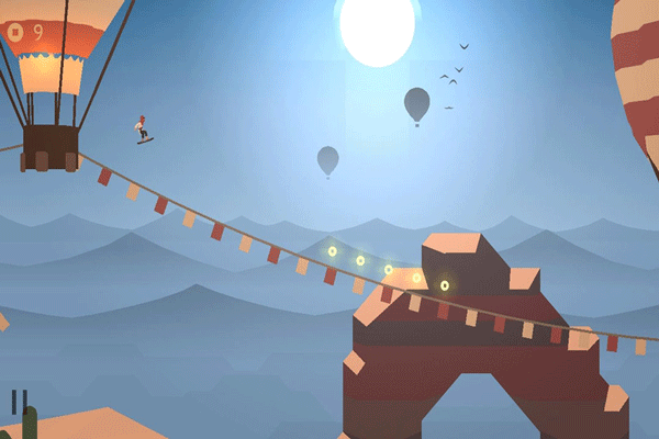 雪地滑翔机手游3