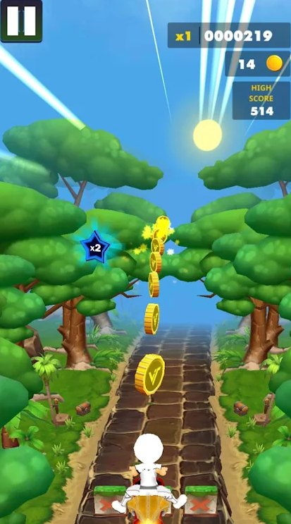 虚拟无尽跑步者1