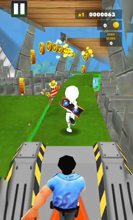 虚拟无尽跑步者