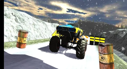 越野吉普卡车德比3D