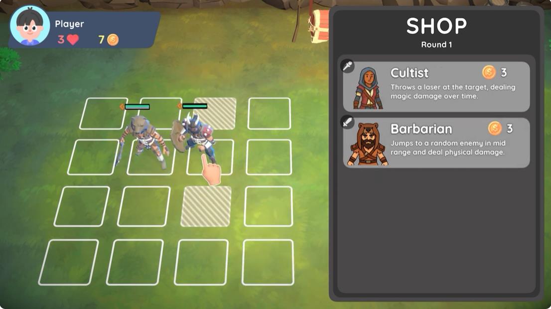 棋盘对战自走棋