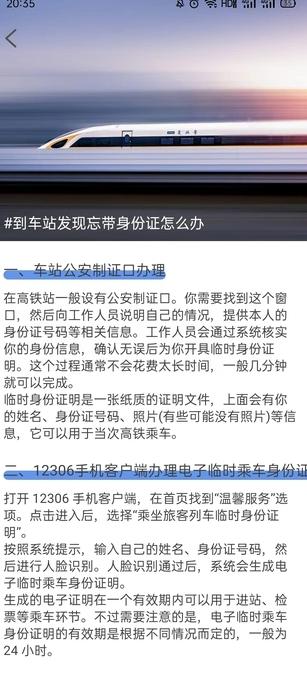 火车高铁查票网2