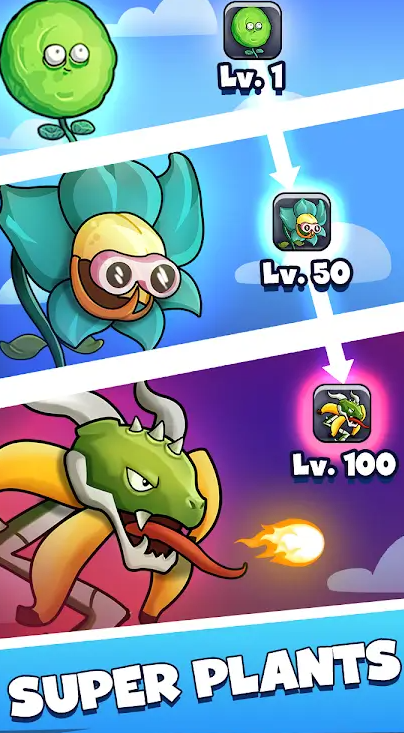 僵尸防御合并植物1