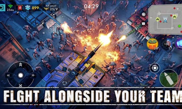 末日坦克僵尸PVP乱斗1