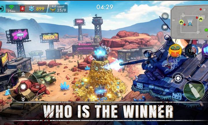 末日坦克僵尸PVP乱斗