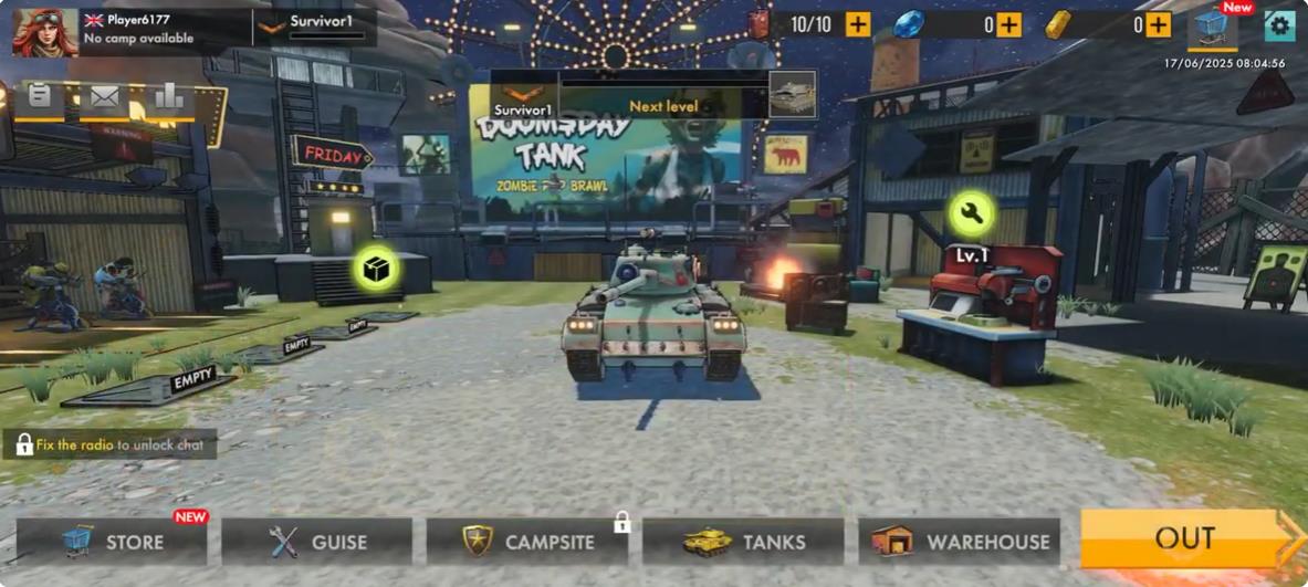 末日坦克丧尸真人大乱斗