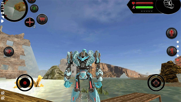 变形鲨鱼游戏(Robot Shark)1