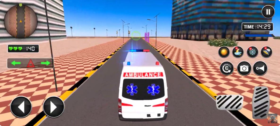 救护车城市救援3D