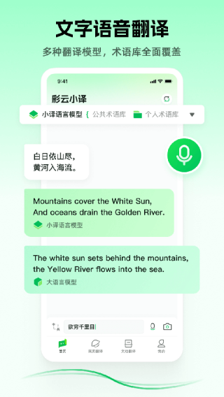 彩云小译在线翻译器5