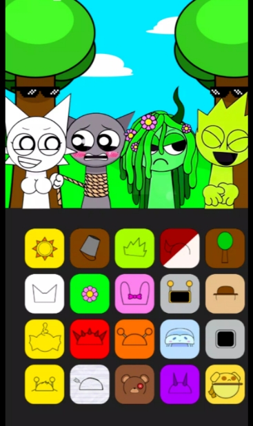 节奏盒子Sprunki怪物工作室