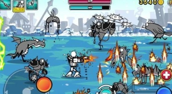 卡通火柴人战争3