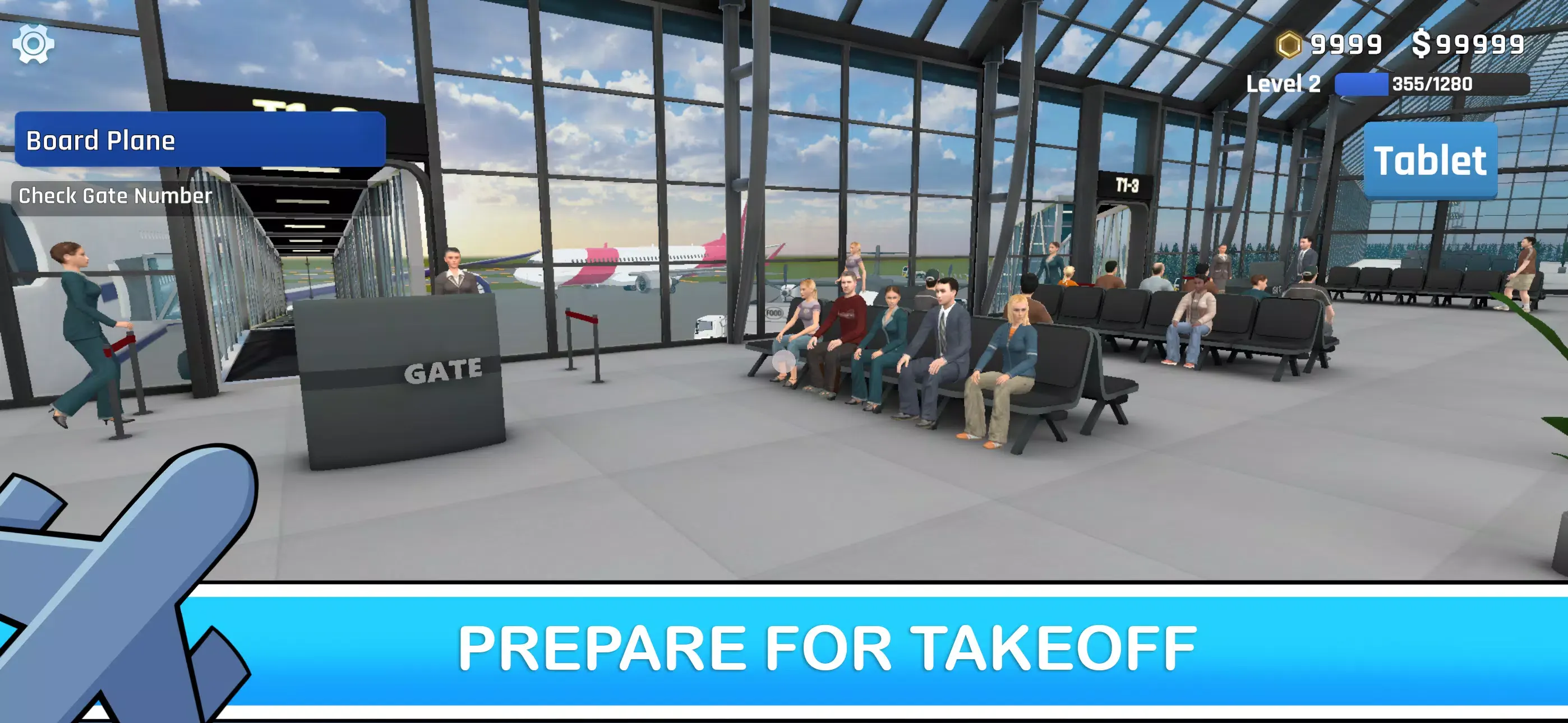 机舱乘务员模拟器4