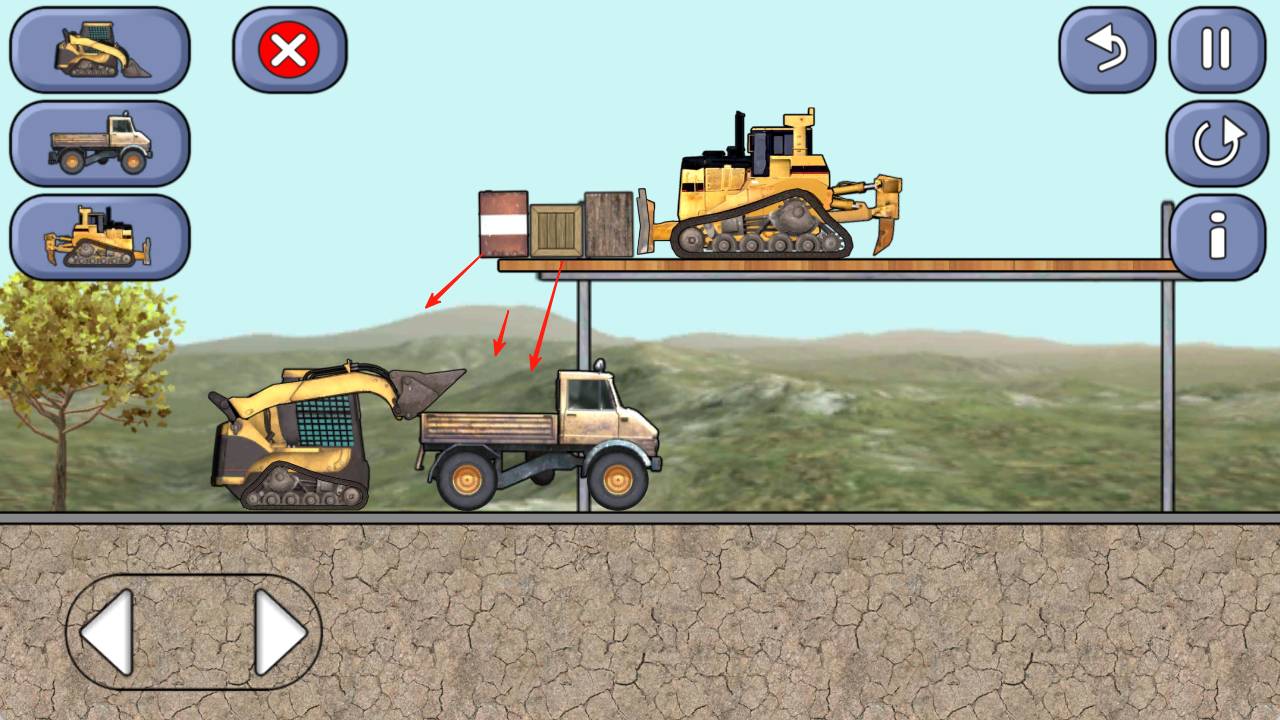 挖掘机训练驾驶