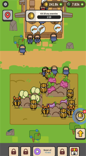 农场战士放置塔防3