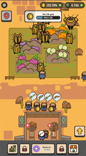 农场战士放置塔防