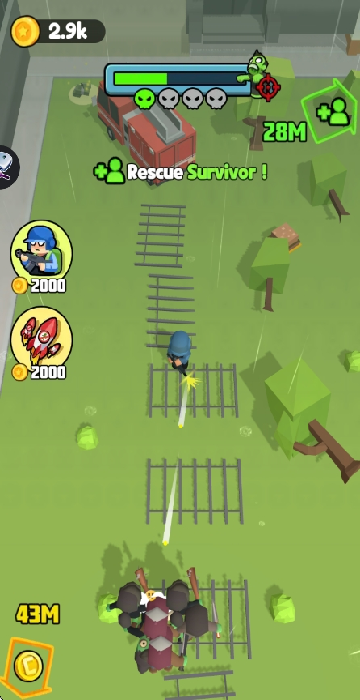 僵尸防御战无情