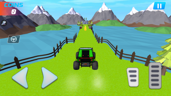 爬山汽车特技驾驶