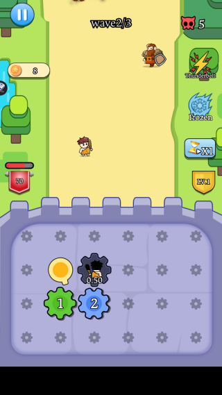 齿轮冲突战斗保卫城堡2