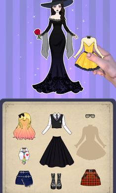 魔法日记纸上装扮2