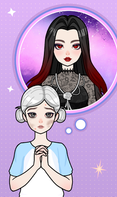 魔法日记纸上装扮3